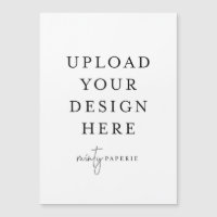 Magnet-Karte 5 Zoll x 7 Zoll-Portrait