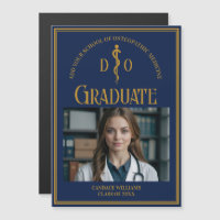 Magnet-Karte für den Abitur der Blauen Osteopathis