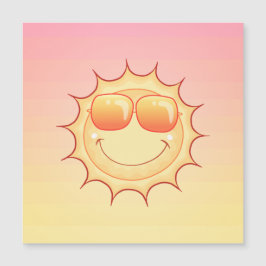 Magnet-Karte für Sunset Magnetkarte