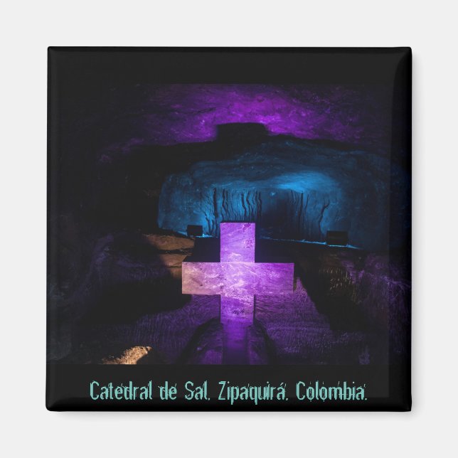 Magnet, Kathedrale des Salzes, Zipaquirá, Magnet (Vorne)