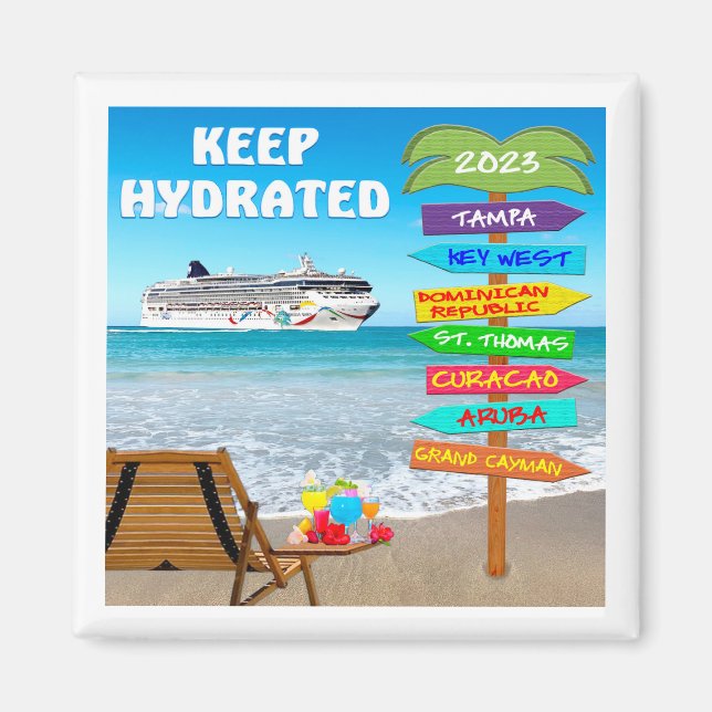 Magnet - Kreuzfahrt 2023 (Vorne)