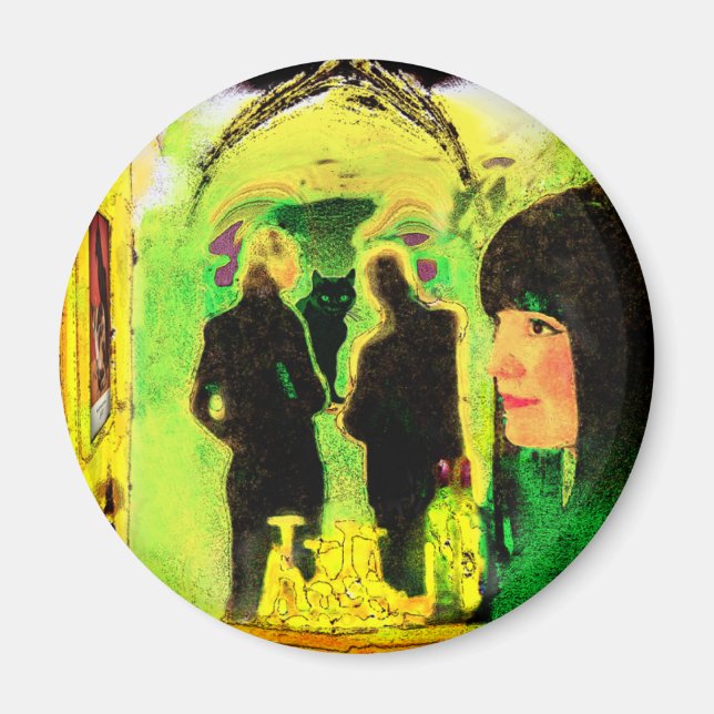Magnet "Le Chat Noir" (Vorne)