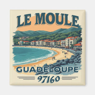 Magnet Le Moule Guadeloupe 97160 Magnet