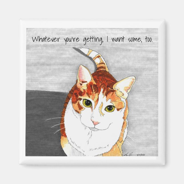 Magnet: Leckereien für Hobbes Magnet (Vorne)