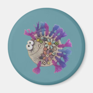 Magnet - Lila Garnefische - Baby