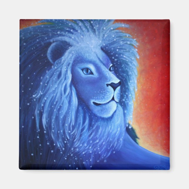 Magnet, Löwe, Löwe meines Herzens Magnet (Vorne)
