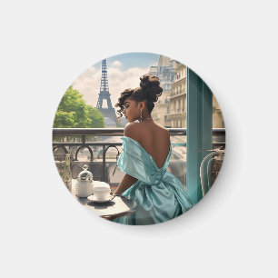 Magnet   Mädchen in Paris