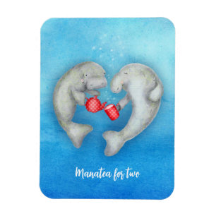 Magnet "Manatea for two" Teeküche