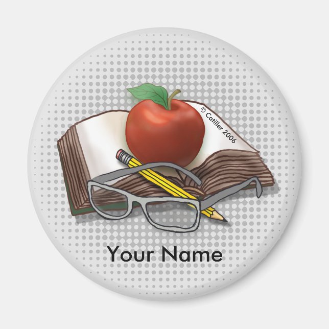 Magnet meines Ersatzlehrers (Vorne)