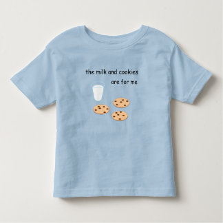 Magnet Milch und Cookies Kleinkind T-shirt