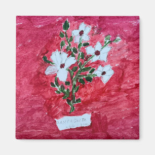 Magnet mit botanischem Design