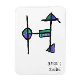 Magnet mit dem anfänglichen H