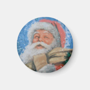 Magnet mit dem Weihnachtsmann