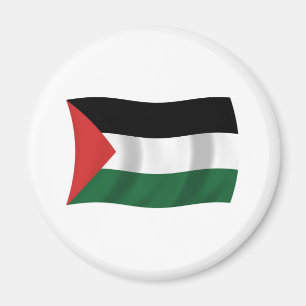 Magnet mit der Flagge der Palästinensischen Autono