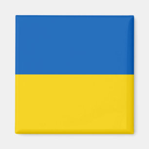 Magnet mit der Flagge der Ukraine