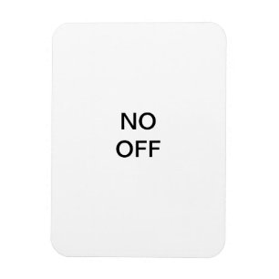 Magnet mit "EIN & AUS"