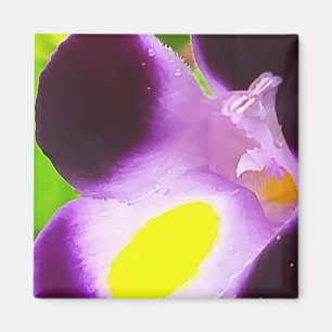 Magnet mit einer natürlichen Blume