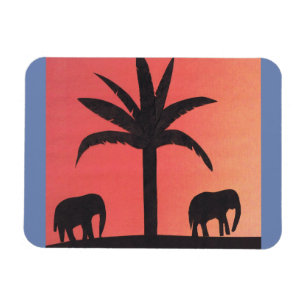 Magnet mit Elefantendesign