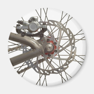 Magnet mit Fahrrad-Rückseiten-Rad