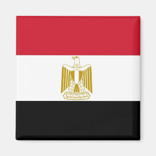 Magnet mit Flagge Ägyptens