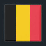 Magnet mit Flagge Belgiens<br><div class="desc">Erleben Sie Ihren belgischen Stolz mit diesem charmanten Magneten mit der Flagge Belgiens! Dieser Magnet, der mit Liebe zum Detail gestaltet wurde, ist mehr als nur ein dekoratives Stück; er ist eine Feier der belgischen Kultur und des belgischen Kulturerbes. Das kühne Design zeigt stolz die ikonischen schwarzen, gelben und roten...</div>