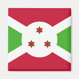 Magnet mit Flagge Burundis