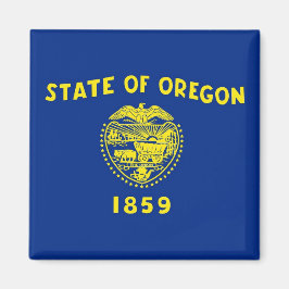 Magnet mit Flagge des Staat Oregon - USA