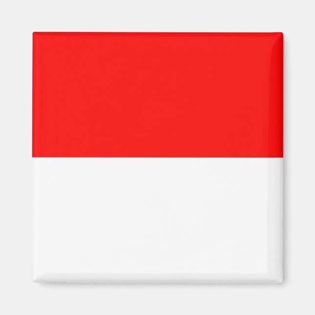 Magnet mit Flagge Indonesiens (Vorne)