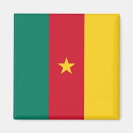 Magnet mit Flagge Kameruns