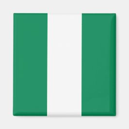 Magnet mit Flagge Nigerias