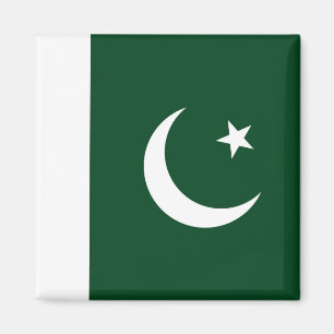 Magnet mit Flagge Pakistans