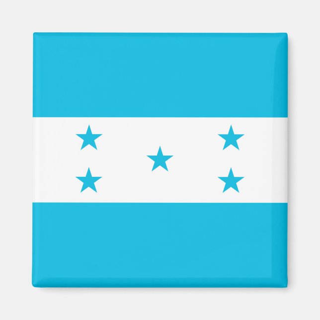 Magnet mit Flagge von Honduras (Vorne)