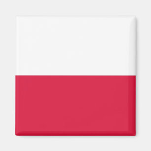 Magnet mit Flagge von Polen