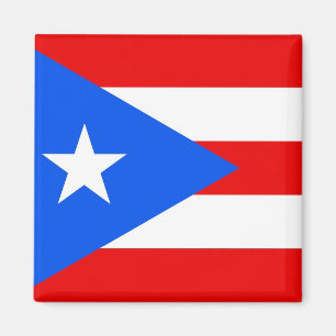 Magnet mit Flagge von Puerto Rico - USA