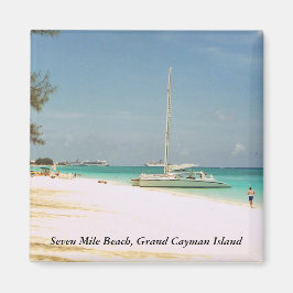 Magnet mit Grand Cayman-Foto