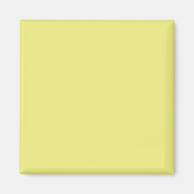 Magnet mit hellgelbem Hintergrund (Vorne)