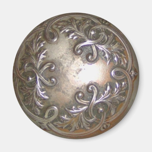 Magnet mit metallischem Blattdesign (Vorne)