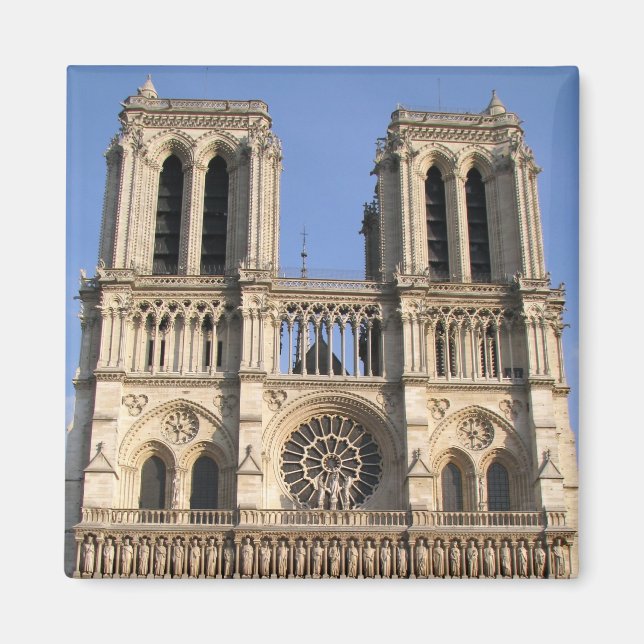 Magnet mit Notre Dame de Paris (Vorne)