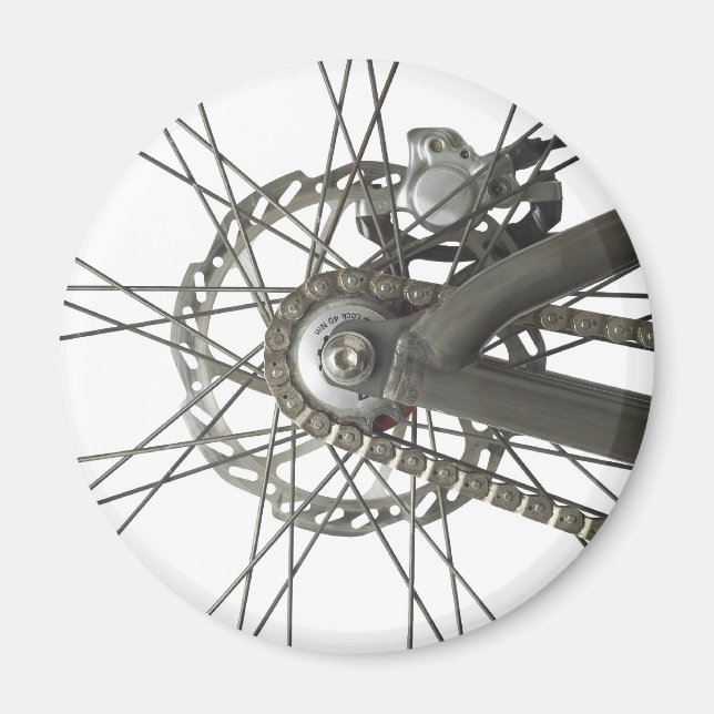 Magnet mit Radrückenrad (Vorne)