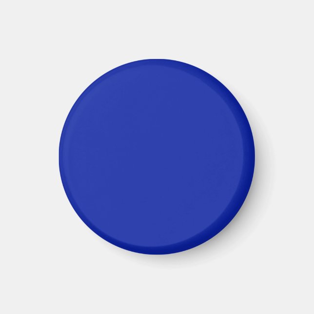 Magnet mit Royal Blue Background (Vorne)