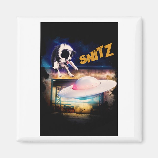 Magnet mit Snitz von Bobs Saucer Repair (Vorne)