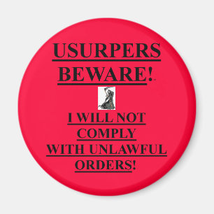 Magnet mit Usupers passen auf! /Willige ich nicht