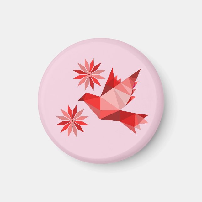 MAGNET MIT VÖGELN (Vorne)