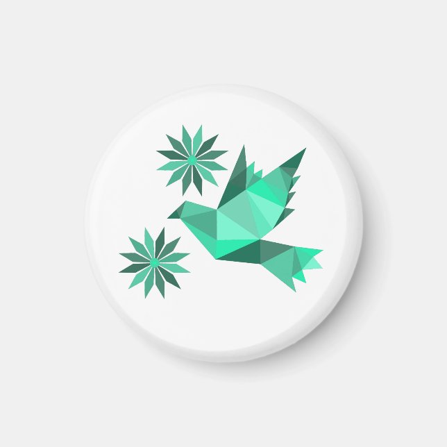 MAGNET MIT VÖGELN (Vorne)