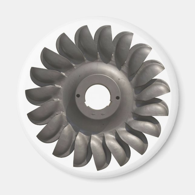 Magnet mit Wasserturbinen (Vorne)