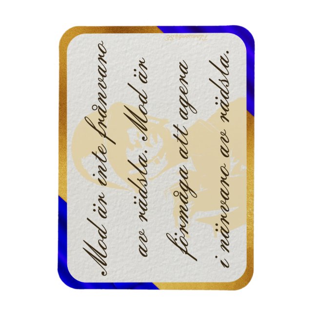 Magnet — Mod & rädsla (Vertikal)