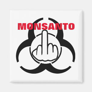 Magnet Monsanto Bio Hazard Gedreht