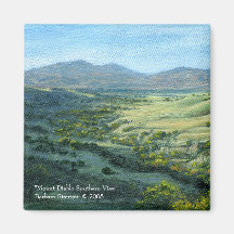 Magnet "Mount Diablo Southern View"