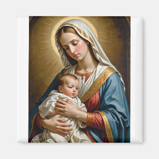 Magnet Mutter und Kind