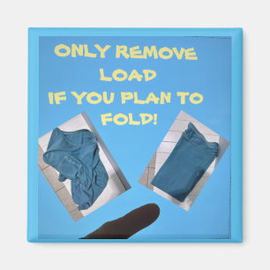 Magnet-Nachricht für Kleidertrockner und Lazy-Ehep Magnet